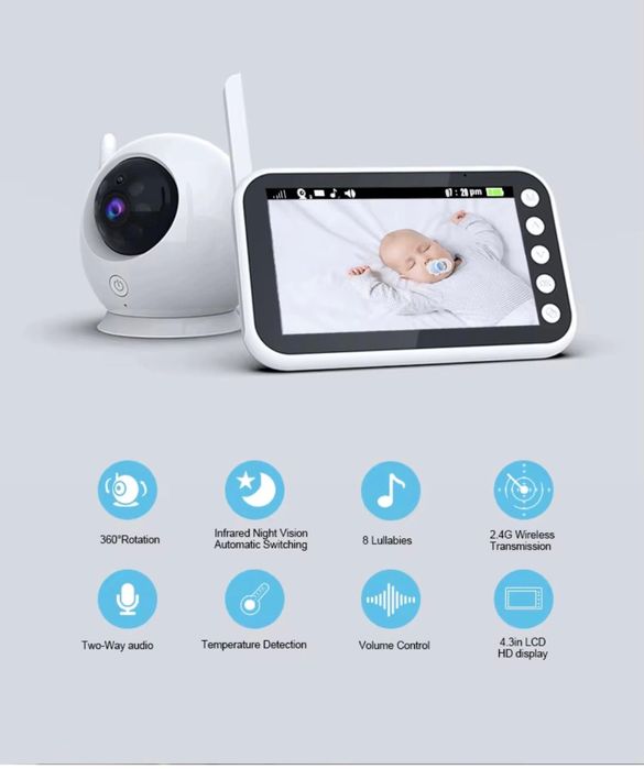 Camera de supraveghere bebelusi Baby monitor - nou - sigilat