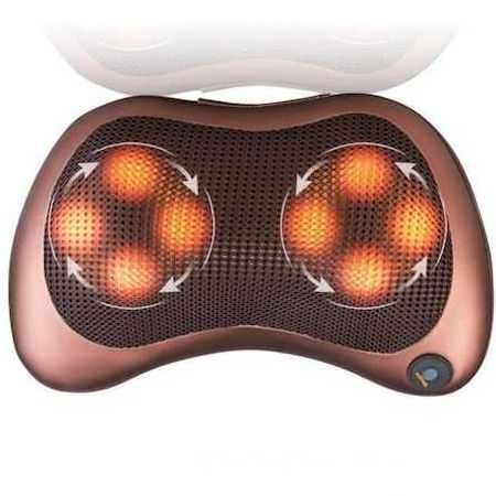 Perna/aparat masaj multifunctional 4 bile rotative+incalzire Infrarosu