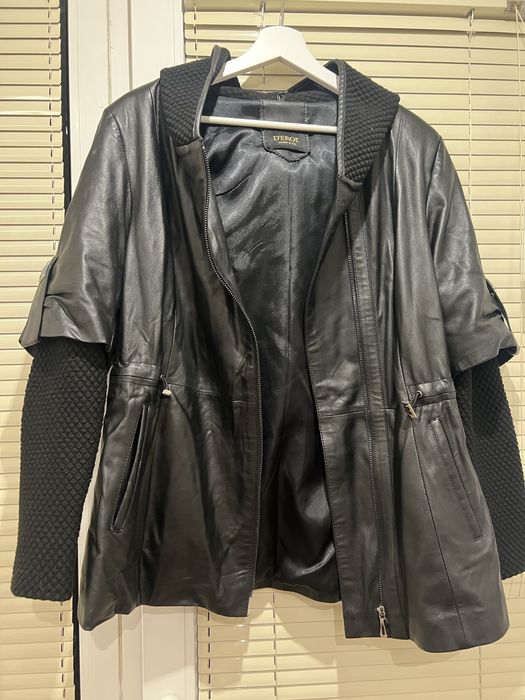 Кожено дамско яке