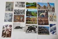 Lot 18 carti postale vechi Franta, Elvetia, Irlanda, Belgia, diverse