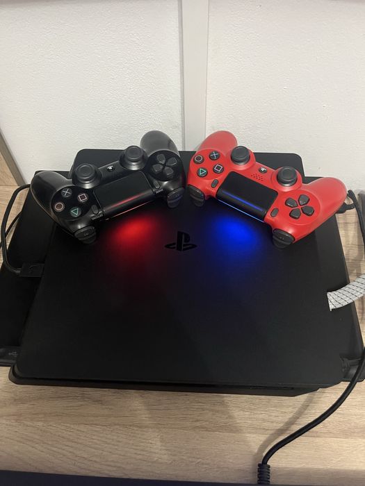 ps4, Playstation 4 slim 500GB ,+2 джойстика