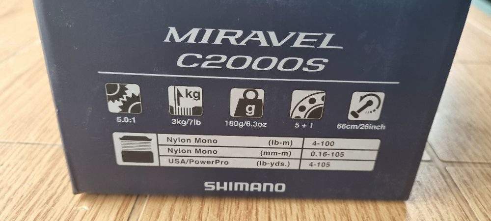 Продавам Shimano Miravel C2000S Макара
