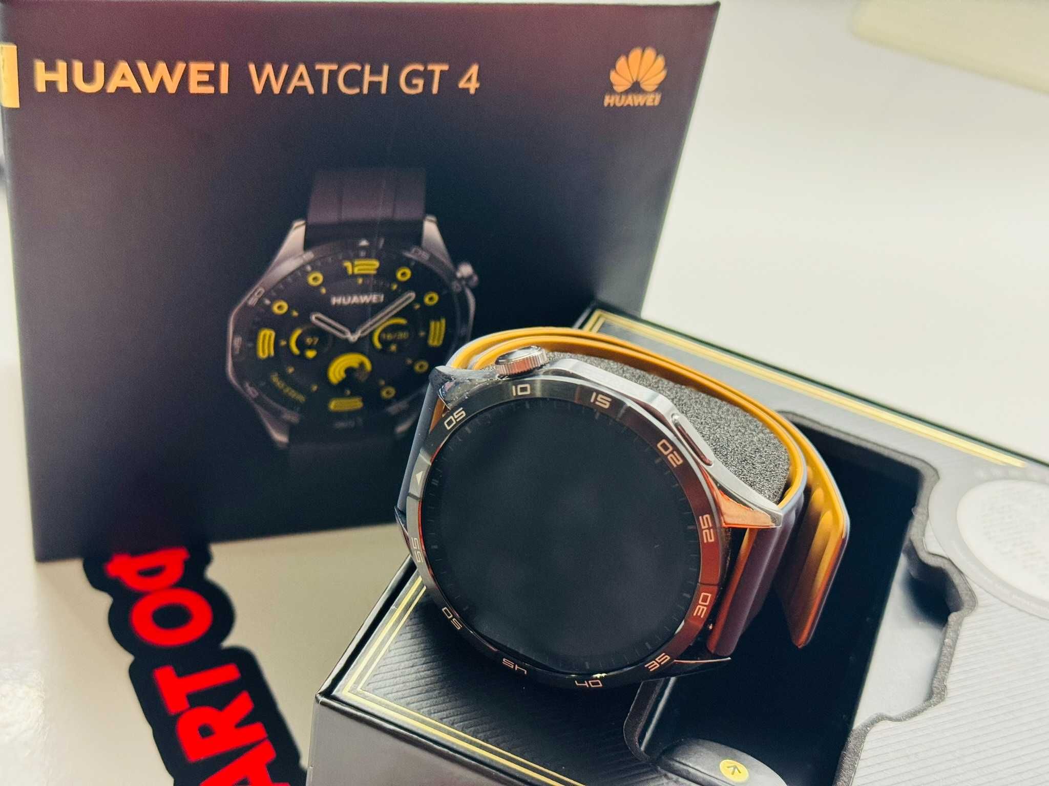 46mm Huawei Watch GT4 Гаранция Black