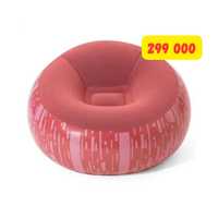Bestway 75052-red, надувное кресло 112 x 66 см, бесплатная доставка