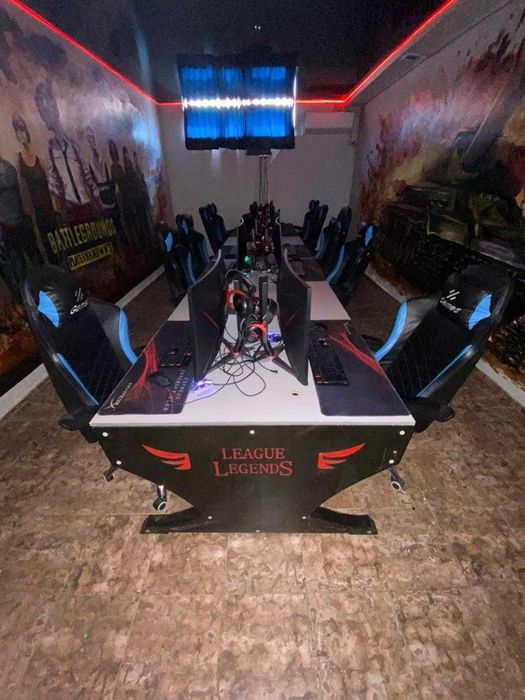 Готовый киберклуб / 38 компьютеров / PS5 зона / 100Gbps серве