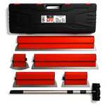 Set profesional de 5 gletiere din inox 0.3mm