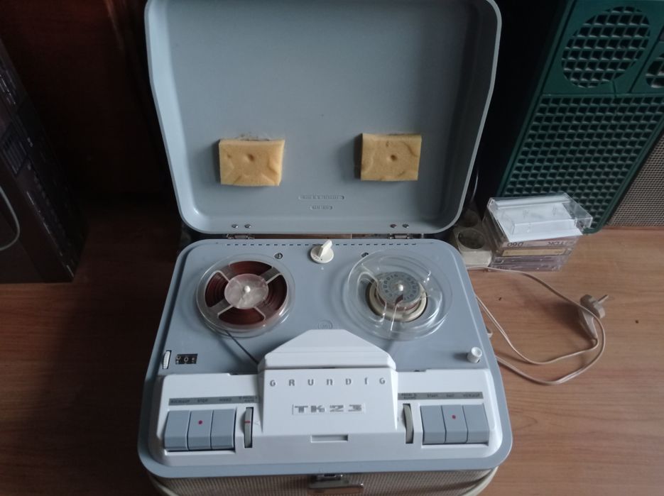 Лампов магнитофон Grundig TK23. 1961г.