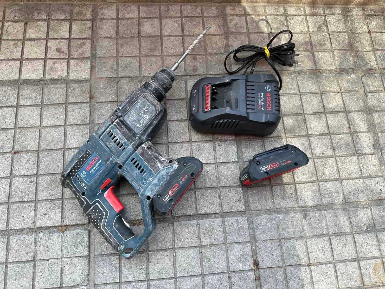 Перфоратор Bosch gbh 18v-21