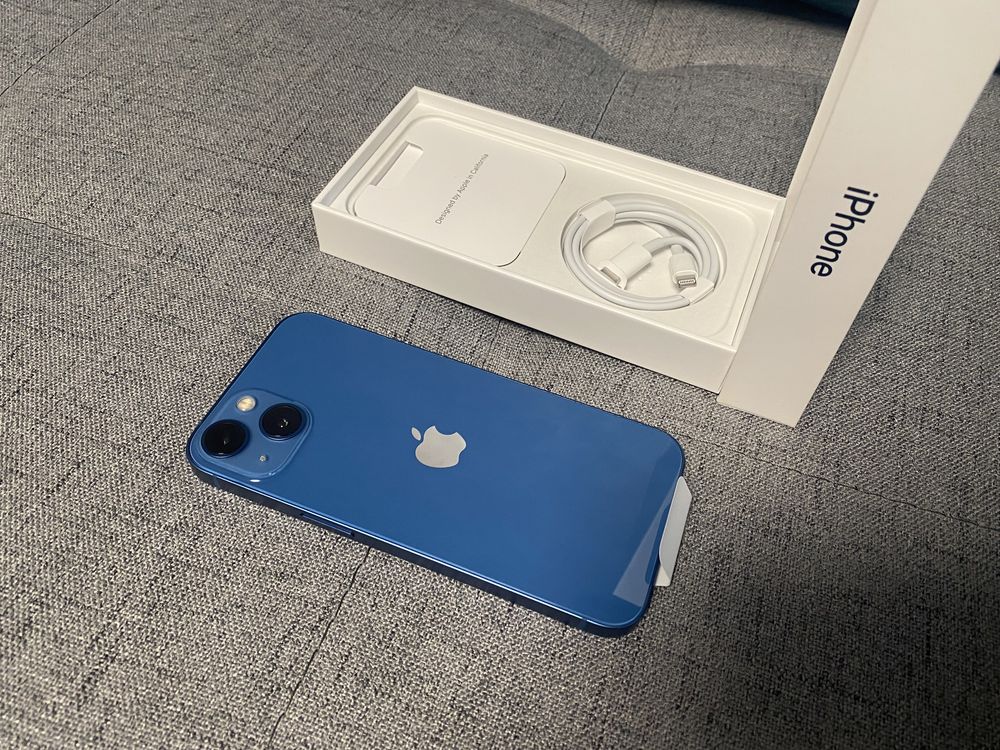 Apple ,I phone 13 128 GB  86% пълен комплект.