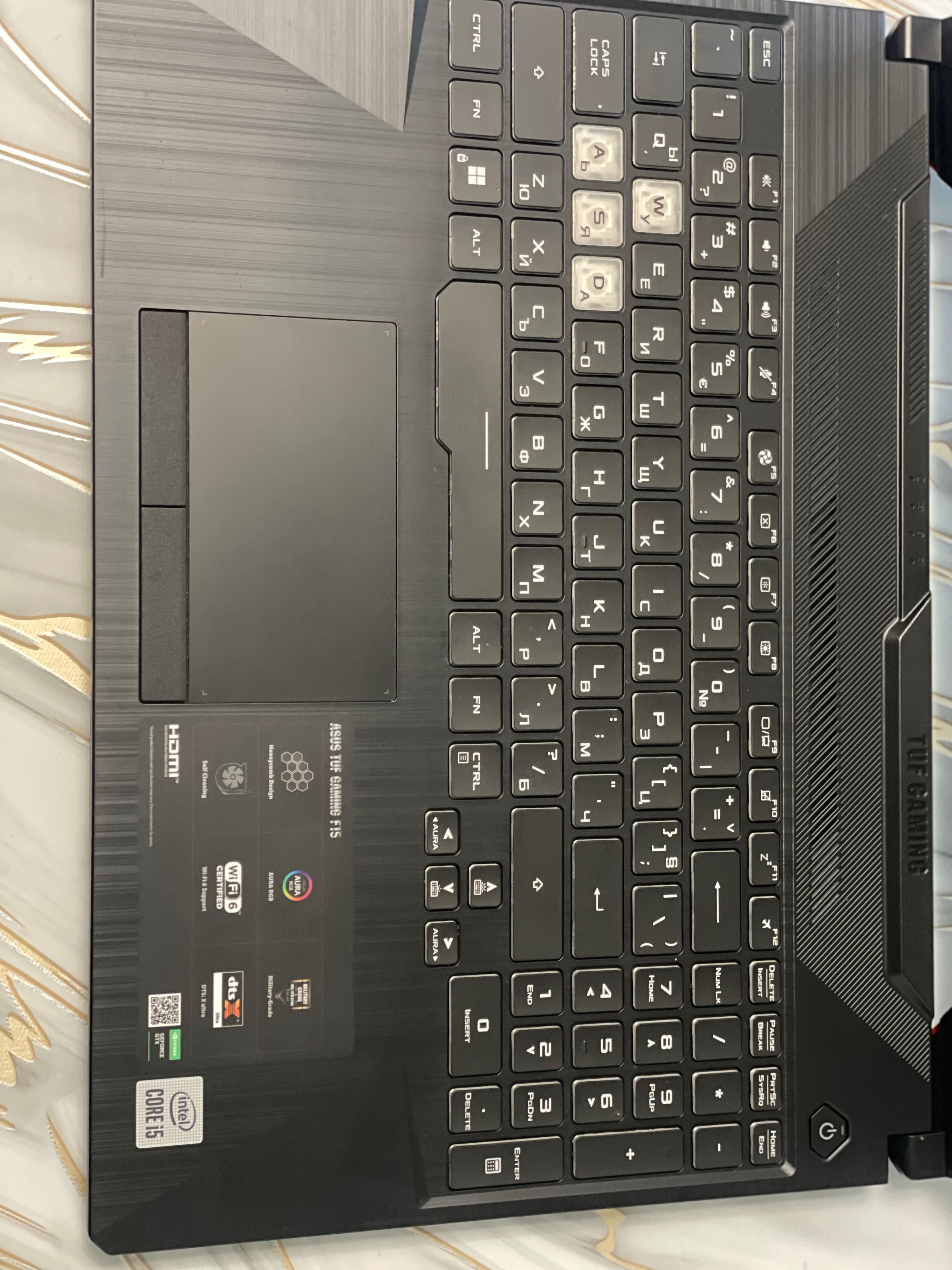 Лаптоп Asus TUF Gaming 15