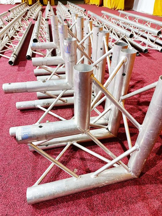 Schela aluminiu Opti Trillite Ø50mm – truss triunghiular