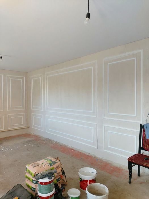 Левкас стен и потолков. Маляр .