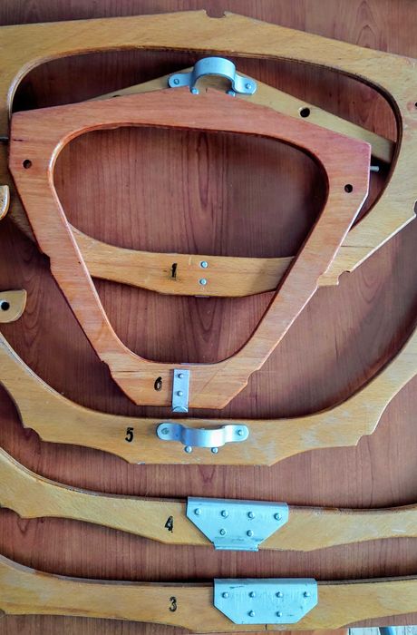 Платна с мачта, гафел, гик, Рул за каяк POUCH RZ85, Kolibri 3, 4 и др.