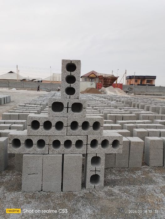 Размері 18/36 шлакоблок