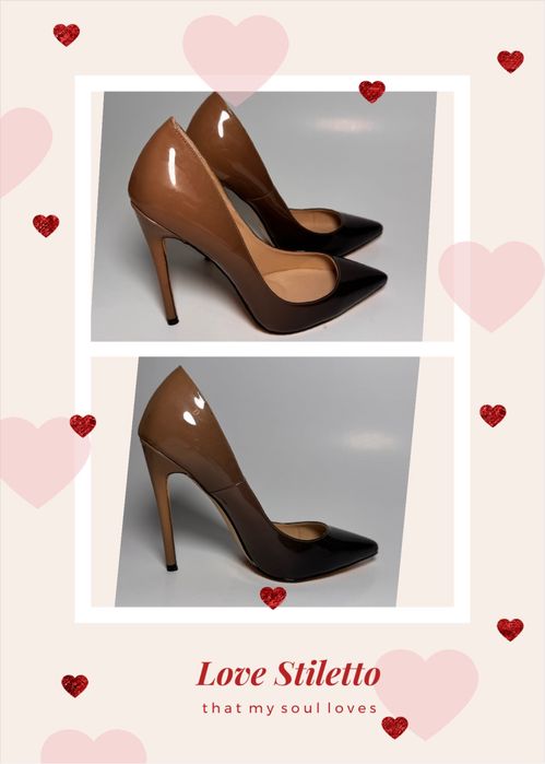 Pantofi Stilleto dama 10 inch