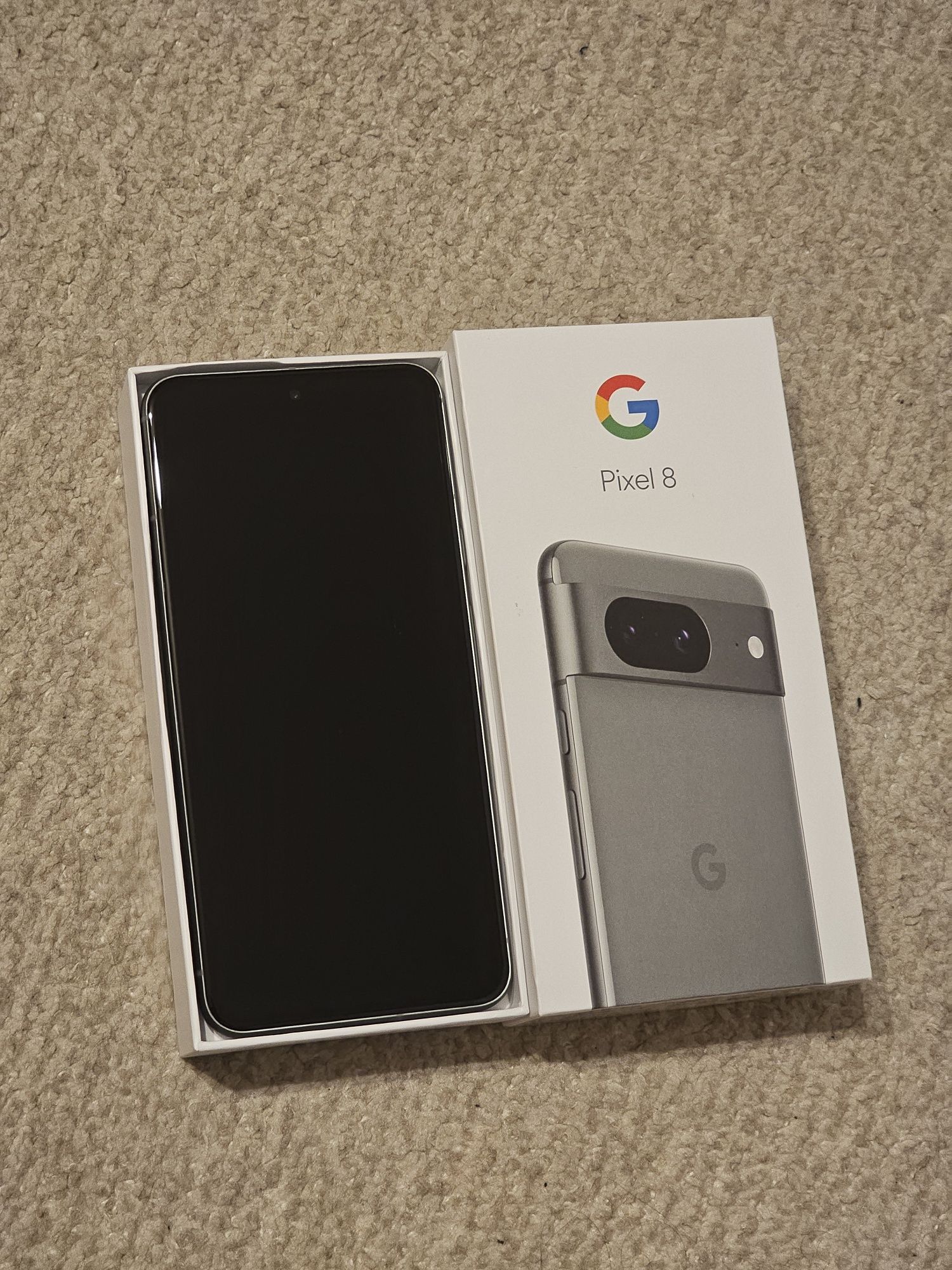 Telefon Google Pixel 8 5G Hazel/Gri 128gb 8gb Ram