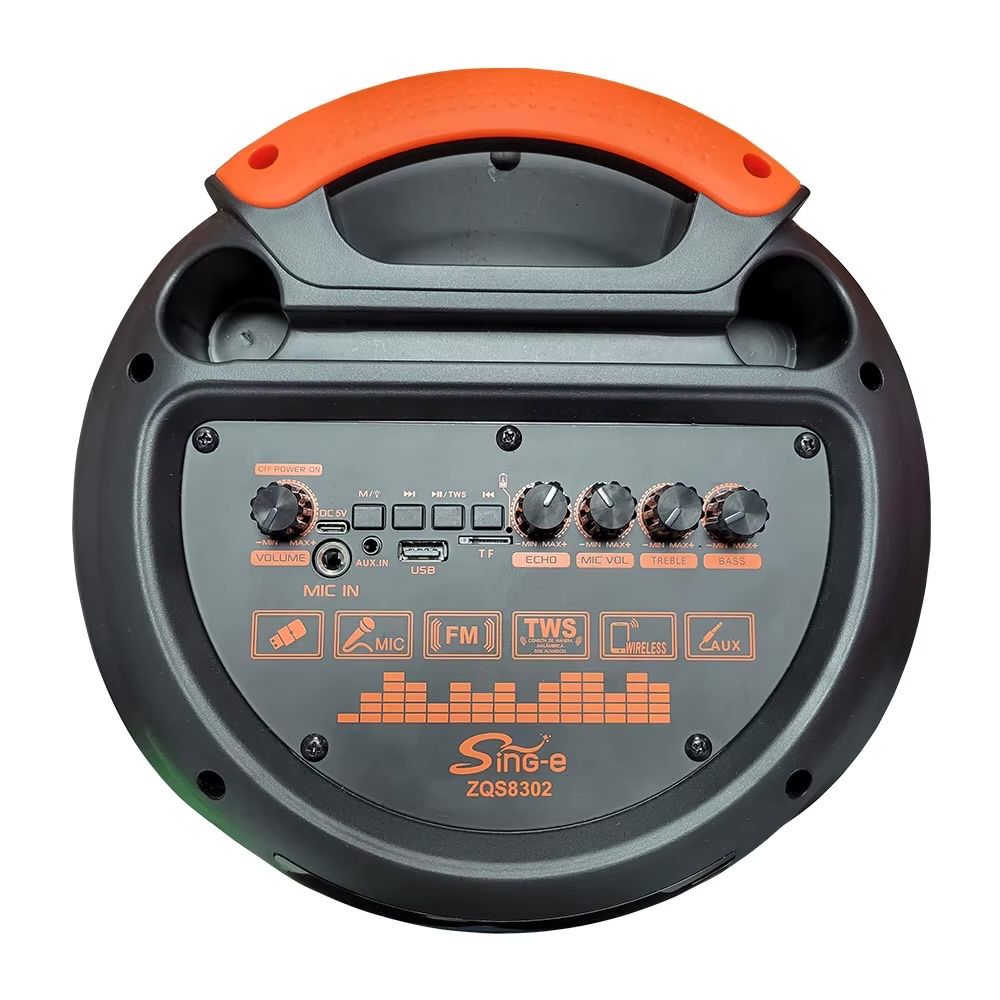 Колонка sing-e 8302 оригинал с микрофоном
