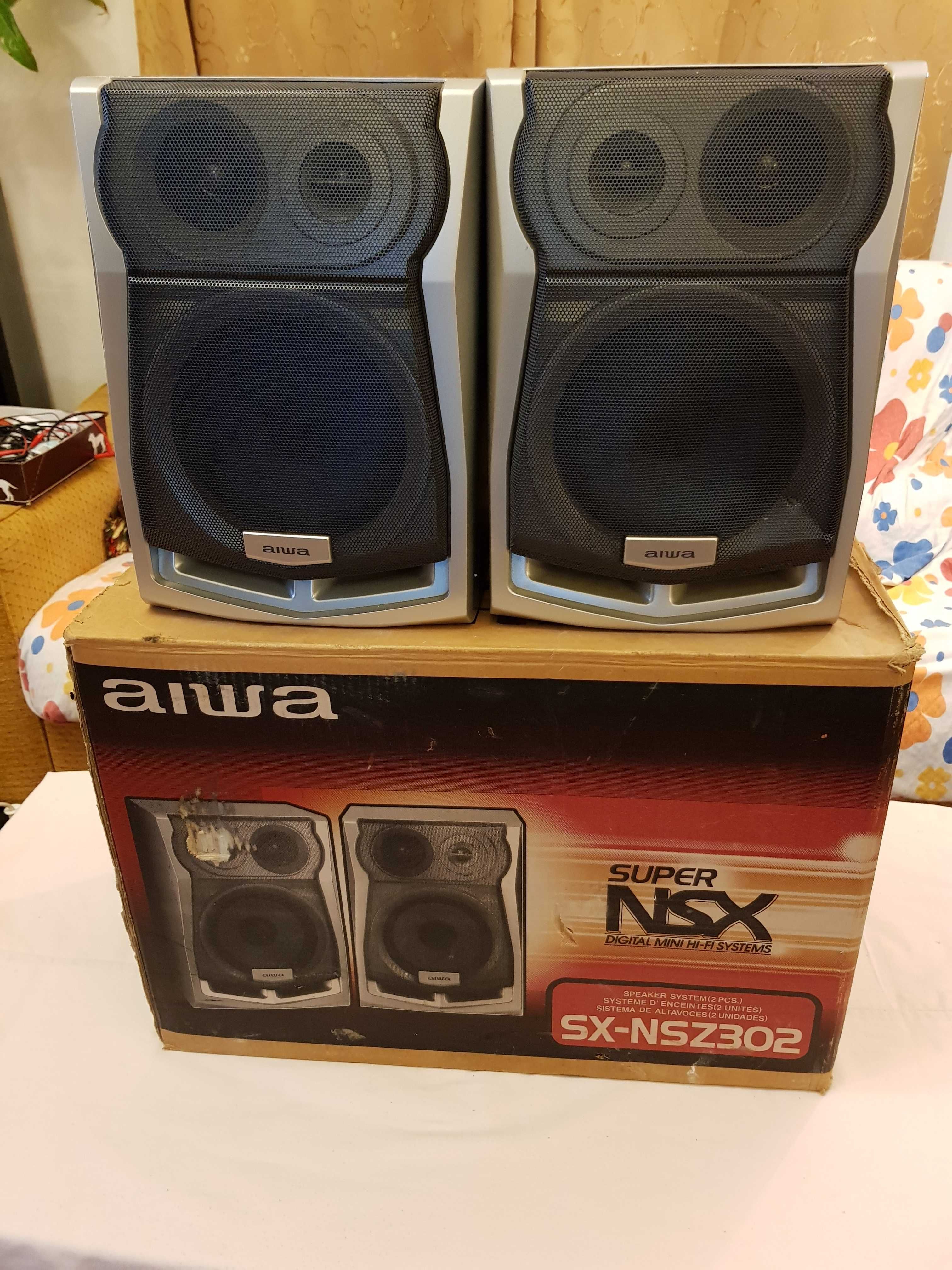 Boxe Aiwa SX-NSZ302 / 40W RMS / 6 Ohm / 3 cai