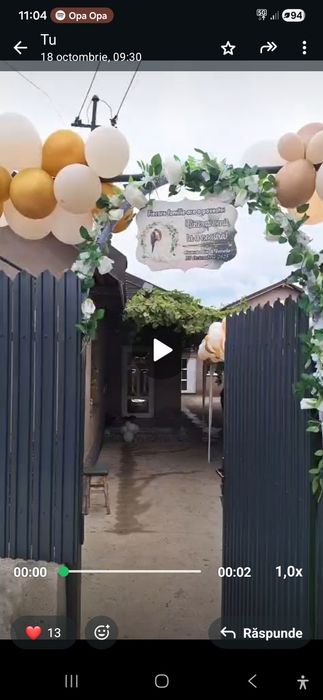 Vând arcada  diverse evenimente