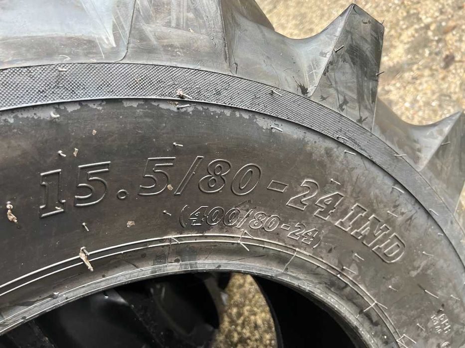 Anvelope noi 15.5/80-24 cu 16 pliuri pentru manitou cu garantie