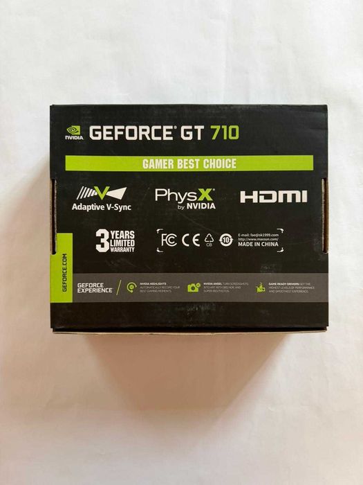 Nvidia Maxsun Geforce GT 710 ! SIGILATA