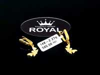 Bijuteria Royal cercei din aur 14k 2.27 gr