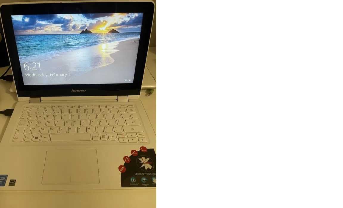 Laptop Tableta Lenovo Yoga  functional cu windows 10 si baterie ok