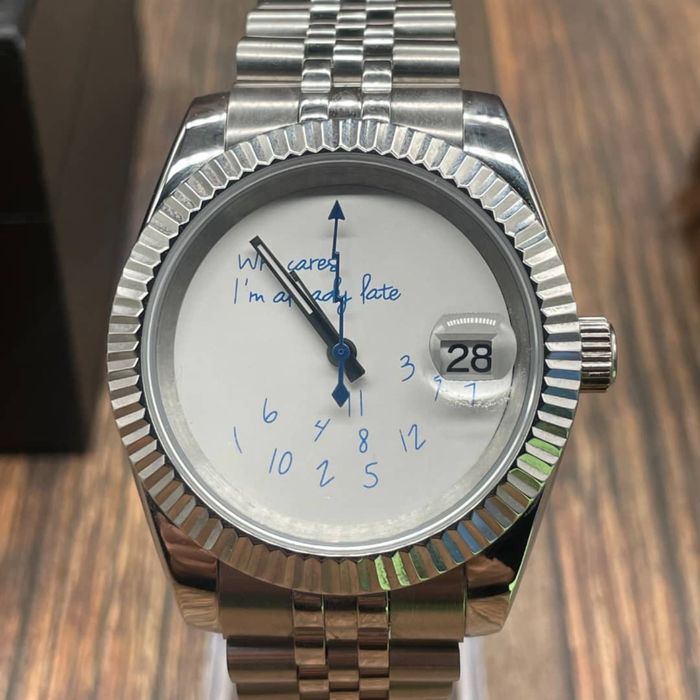 Ceas Seiko Datejust "Who cares I'm already late" Automatic