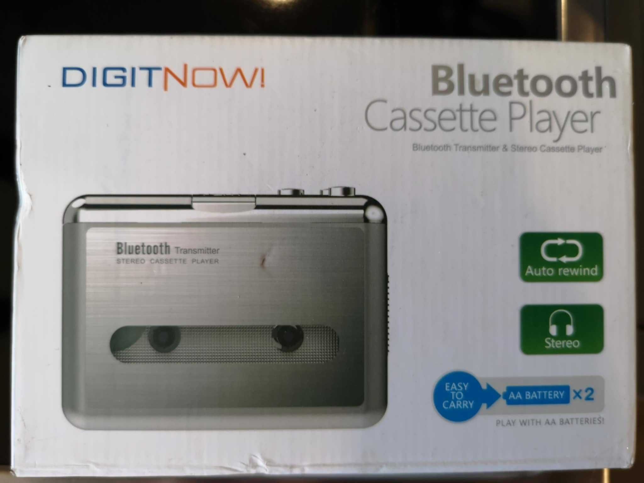 Нов!Преносим касетофон с Bluetooth функция,DIGITNOW!Bluetooth Cassette