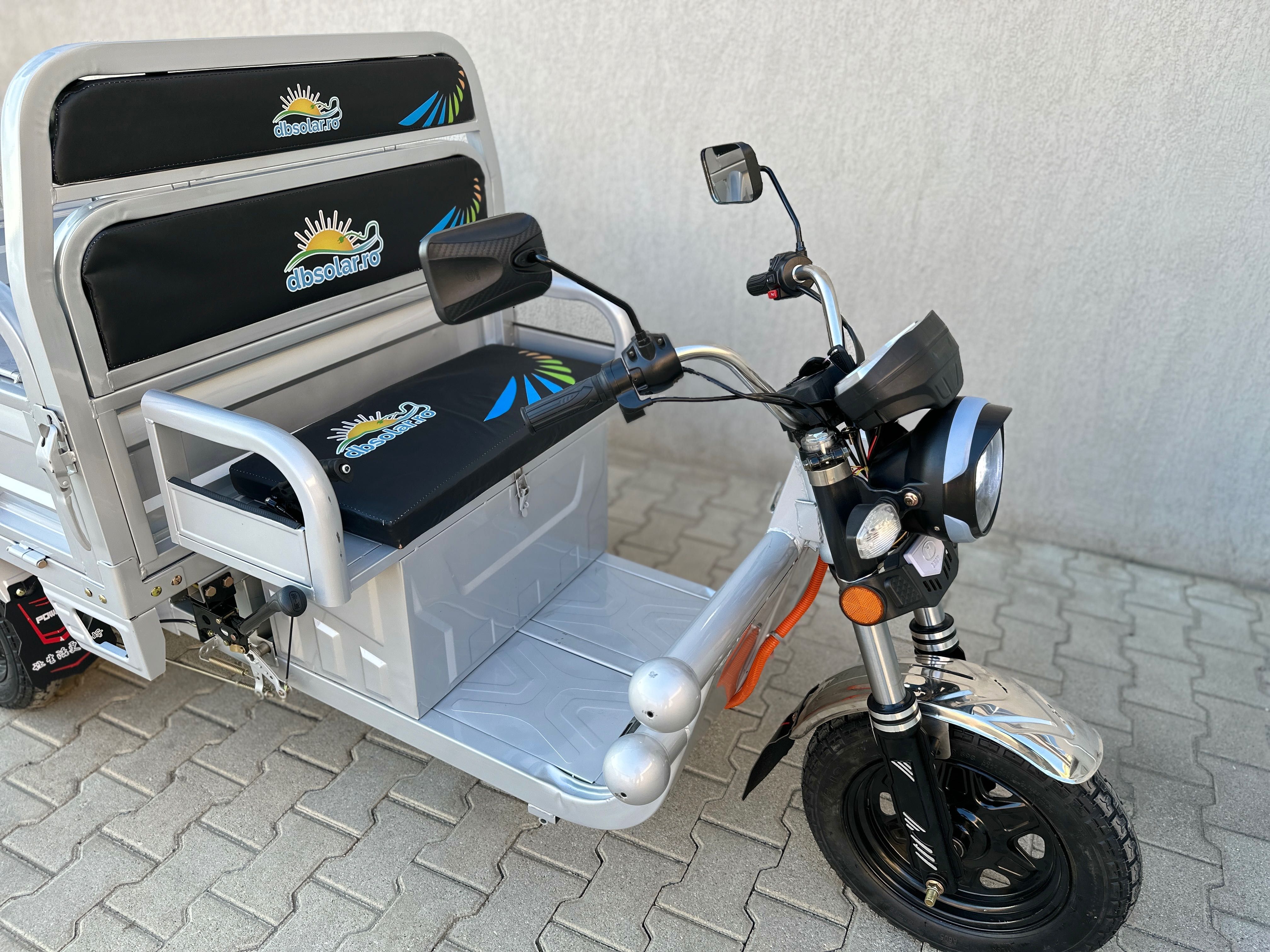 TUK TUK Triciclu Tricicleta Electrica Cargo Bena Basculabila