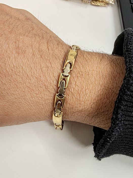 Brățară unisex Aur 18k Gr 9,32 cod unic 841