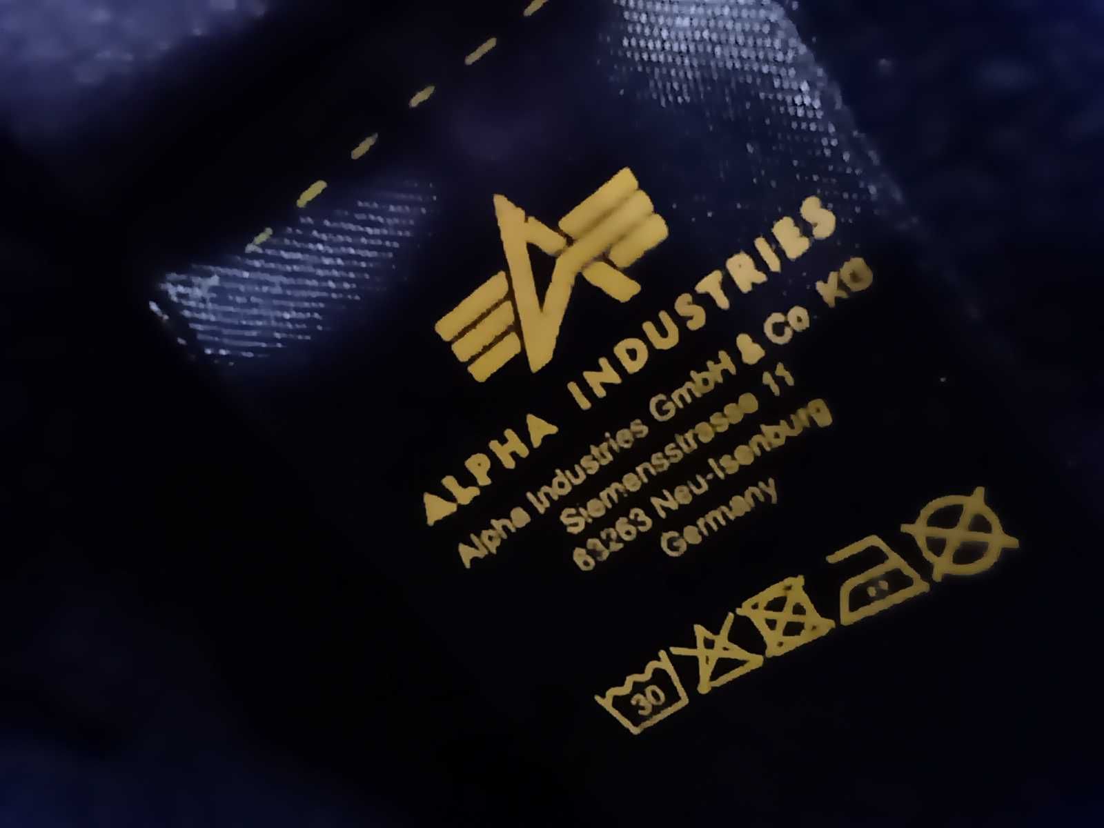 Alpha Industries къси панталонки гащи черни мъжки размер M