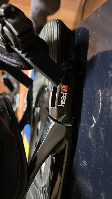 Сноуборд дъска автомати обувки каска комплект