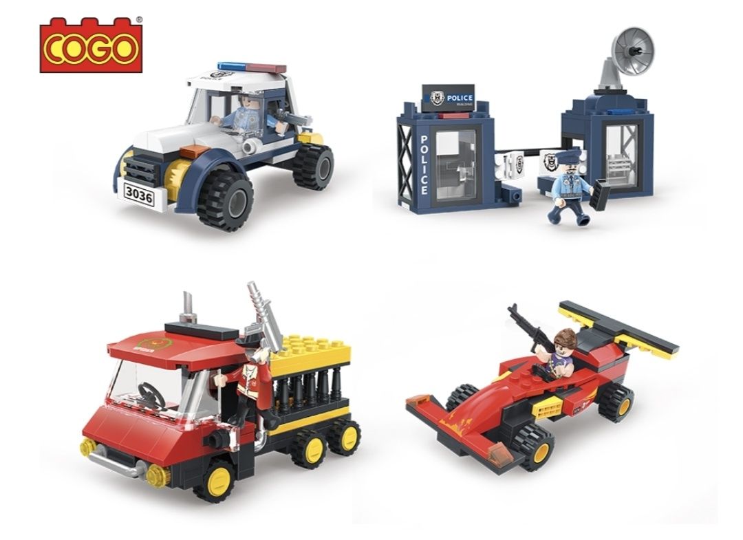 LEGO Set de constructie tip - Politia COGO 100 piese