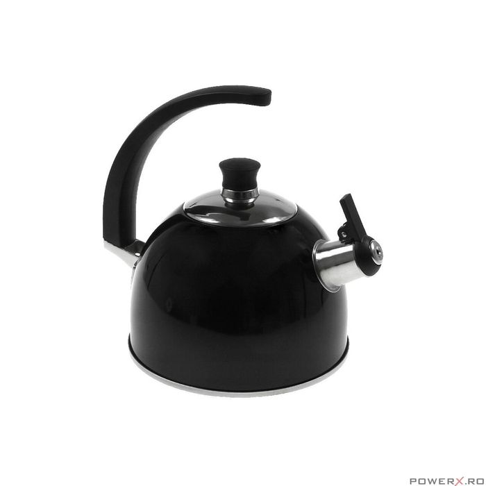 Fierbător tradițional fabricat din inox, ceainic 2.6 litri, 19-23