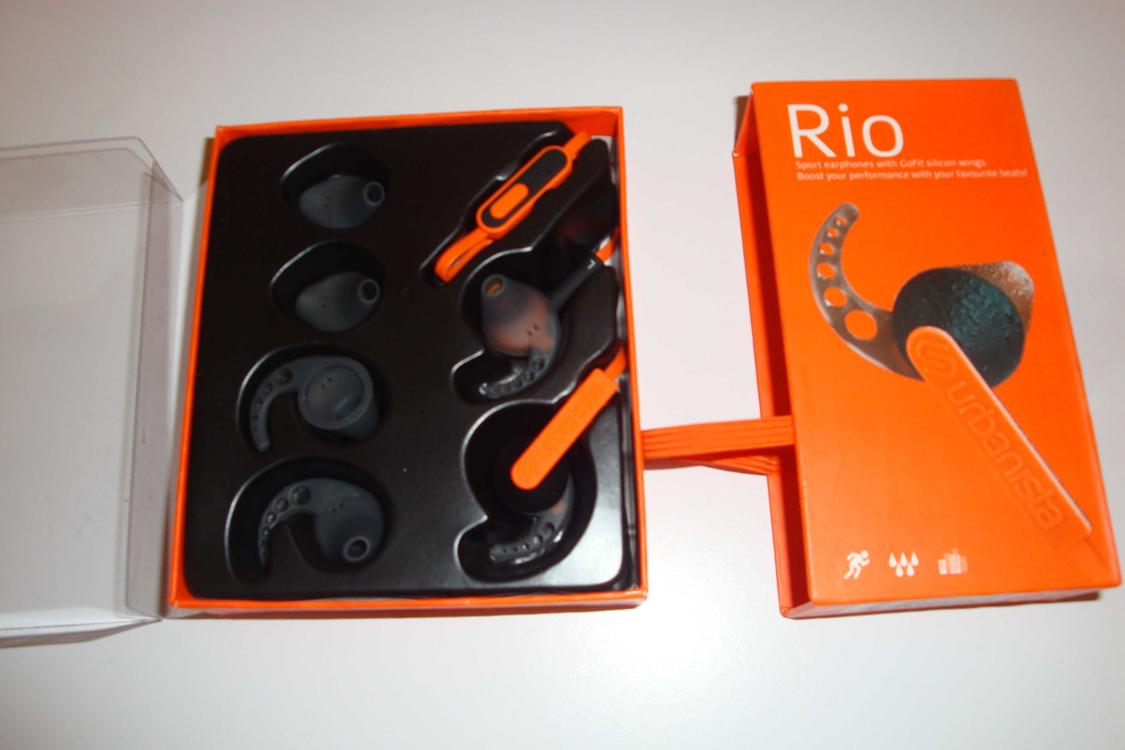 Casti Rio pentru sportivi casti microfon hands free rezistente apa