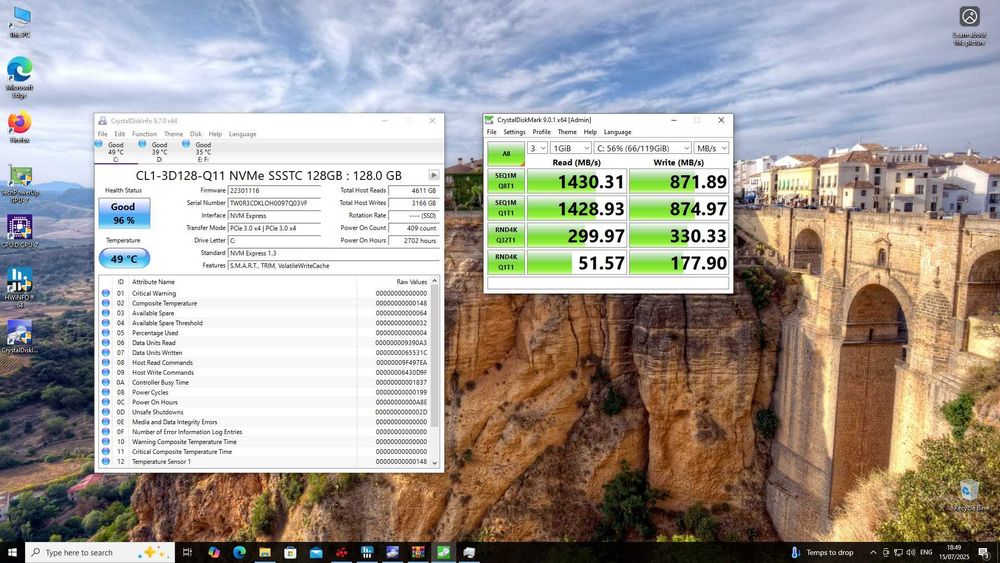 PC Ryzen 7 5700G, 32GB, SSD+HDD