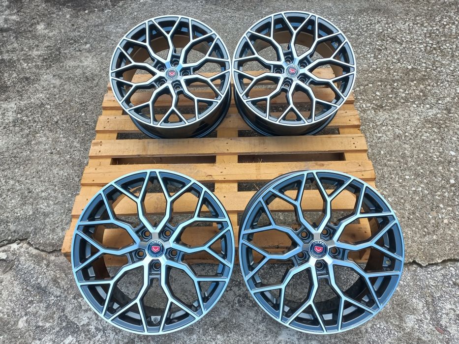 18.5х112 Vossen Hf02 Audi Mercedes Vw Seat Škoda 8j et40 Gunmetal Pols