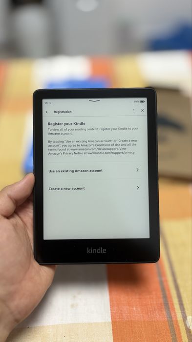 Kindle Amazon Paperwhite 11 Gen M2L3EK-Ca Nou-Cutie-Mod Noapte-BUN