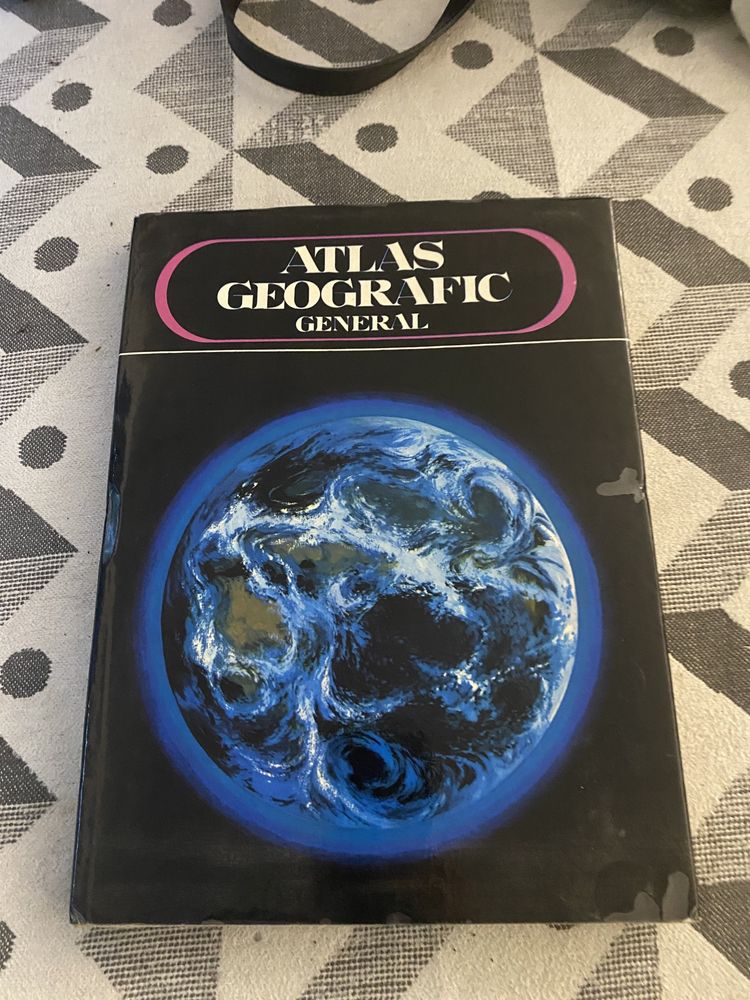 Atlase geografie vechi de colectie anii 1950-1980