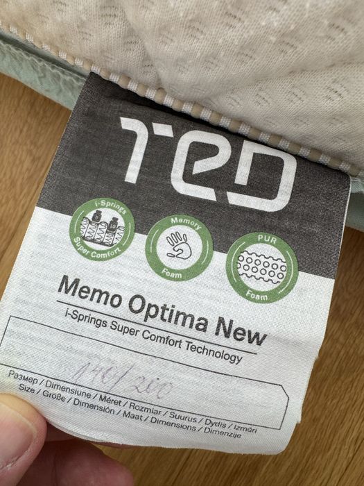 Матрак TED Memo Optima New 140/200