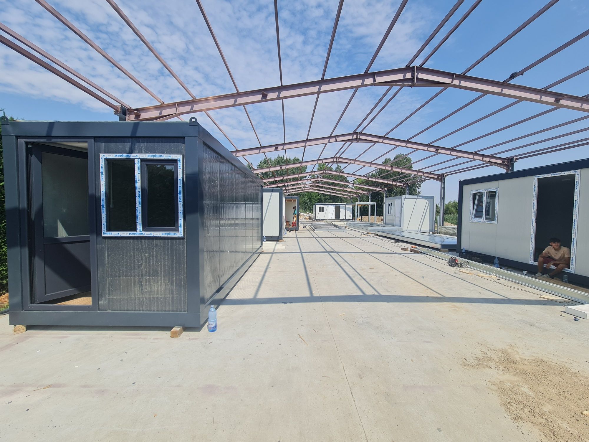 Vand container Modular Birou Vitrina Vestiar Magazin Depozitare paza