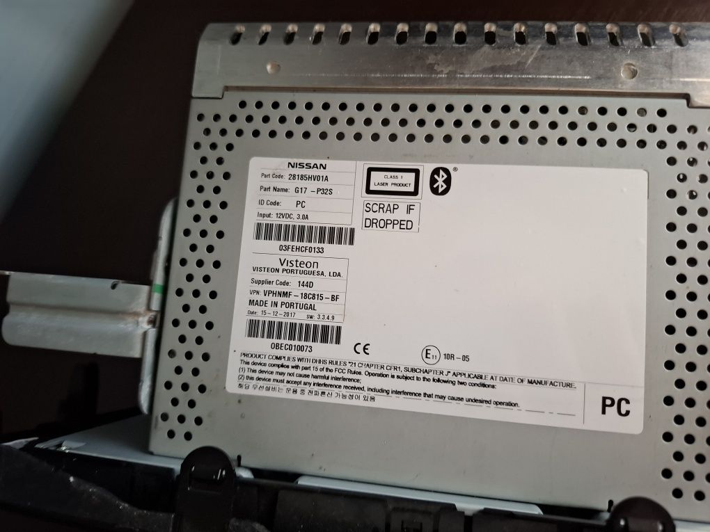 Radio/CD за Nissan Qashqai