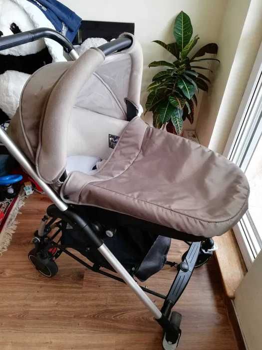 Бебешка количка Bebe Confort Streety Plus Trio Pack Walnut Brown