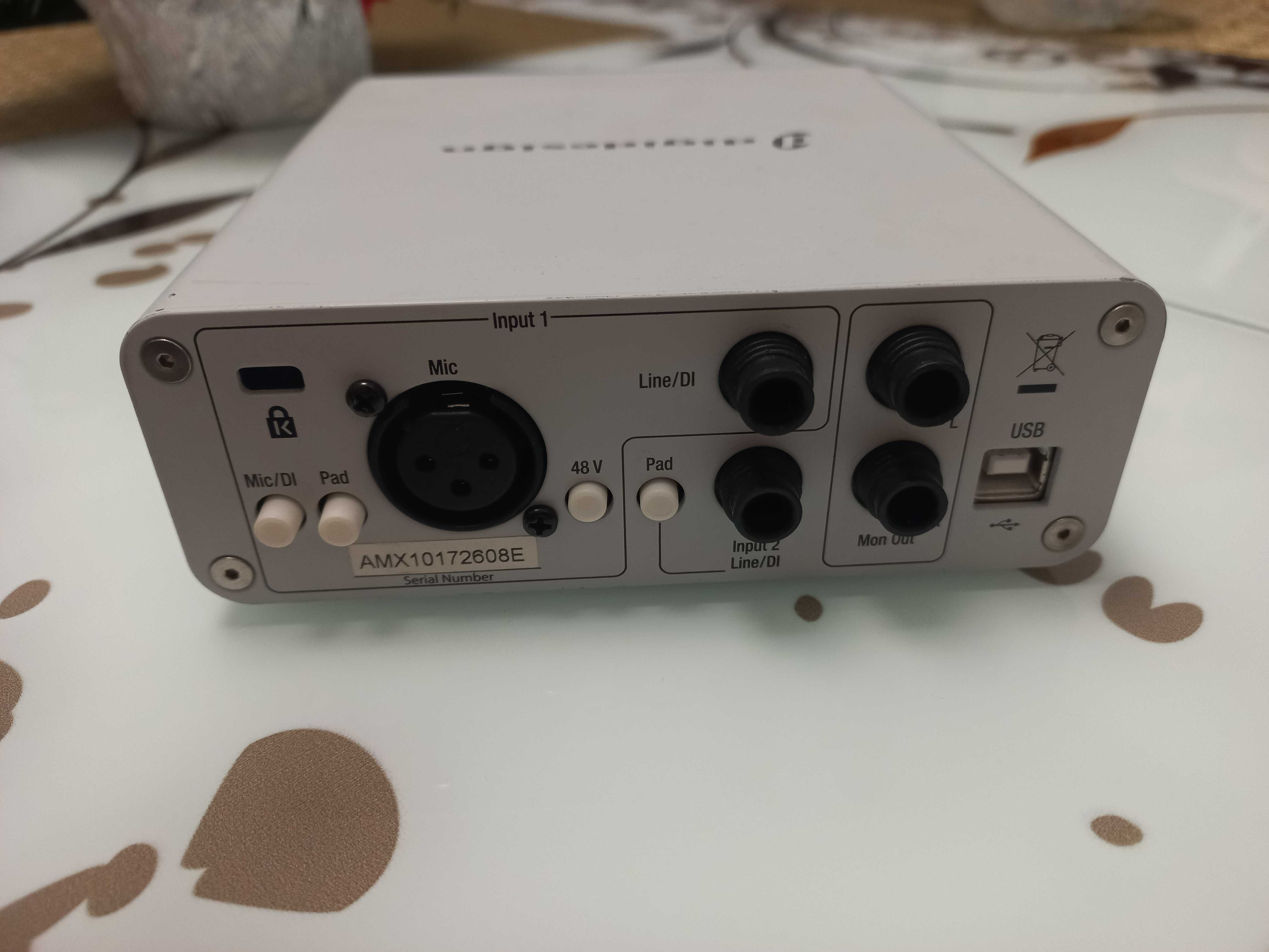 Interfata audio USB Digidesign MBox 2 Mini USB Audio Interface