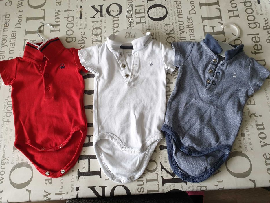 Намален от35лв Комплект Крава / Лот Бодита за бебе