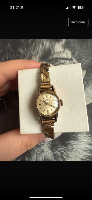 Ceasuri suflate cu aur