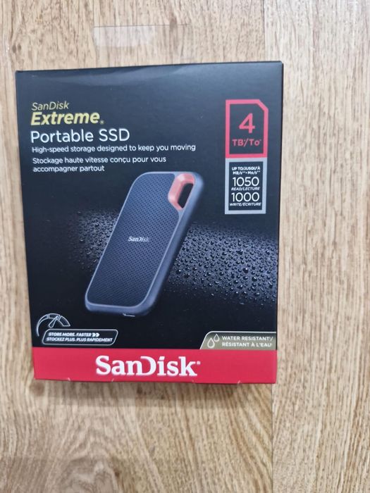 SSD Portabil - 4TB sandisk