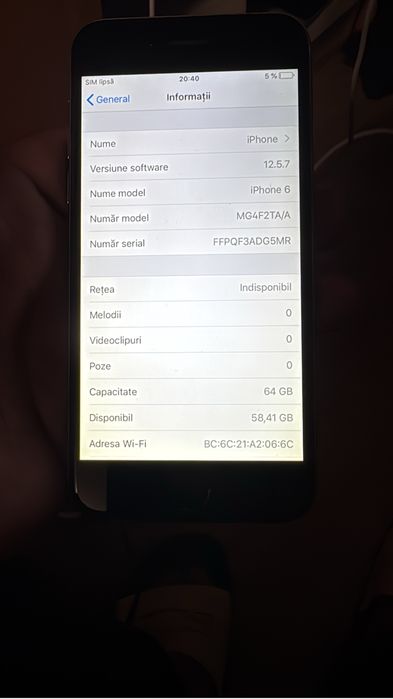 Iphone 6s de 64 - 128 gb impecabile