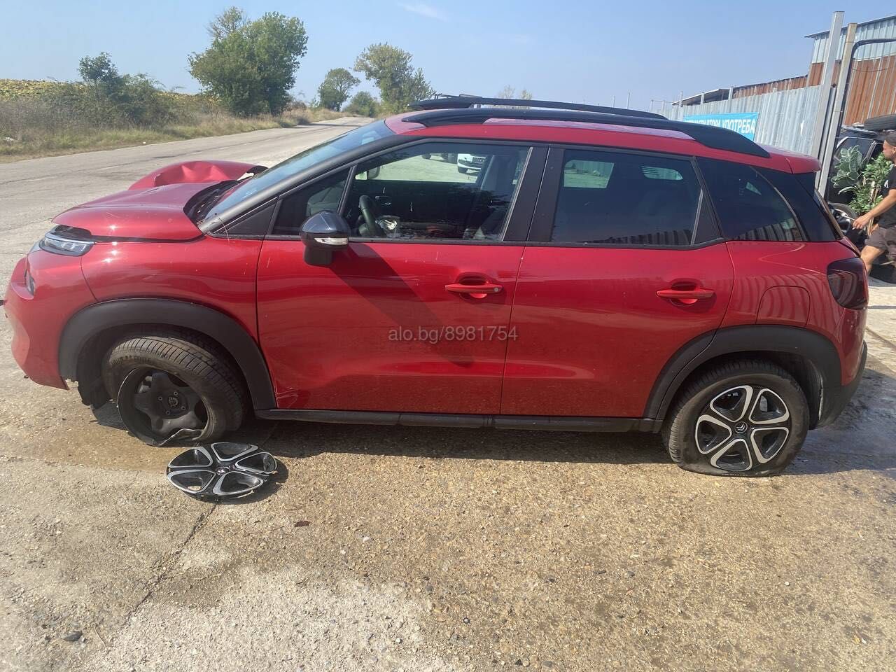 Citroen C3 Aircross 1.2i, 110 hp., 6 sp, двигател HNP, 9 000 km.